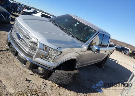 2015 Ford F-150 Platinum z USA, uszkodzony, nr VIN 1FTEW1EG1FFB69630